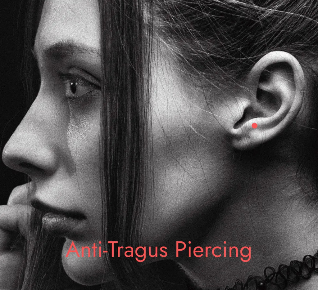 Anti-Tragus Piercing (Piercing anti-trago): dolore, tempo di guarigione, costo, gioielli, dimensioni, cure successive